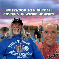 Mike’s Charming Chat with Joseph R. Gannascoli on “People of Pickleball