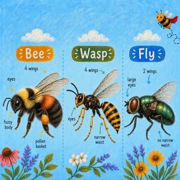 Was That a Bee, Wasp, Fly… or Superman?