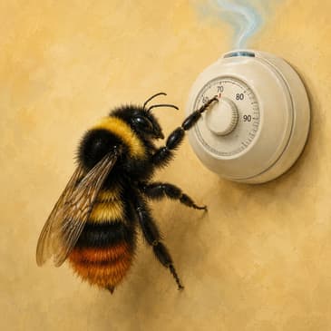 Bumble Bees Have Their Own Air Conditioning? Scientists Just Found Out!