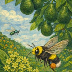 Your Avocado Toast Owes Everything to a Bumblebee!