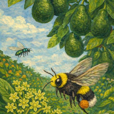 Your Avocado Toast Owes Everything to a Bumblebee!