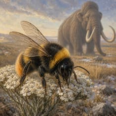 Did Bumblebees Buzz Around Woolly Mammoths?