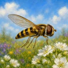 I Think I'm Being Invaded by Hover Flies in my Garden!