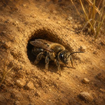 What Happens to Wild Bees When Data Centers Cover the Ground?