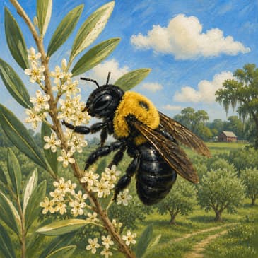 Do Native Bees Make Better American Olive Oil?