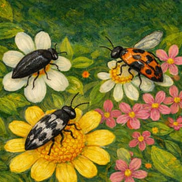 Secret Jurassic Pollinators in Your Garden