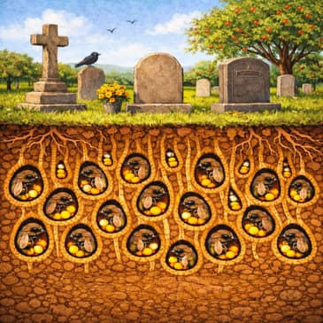 5 Million Bees Under a Cemetery: Your Dead Relatives Are Saving Native Bees!