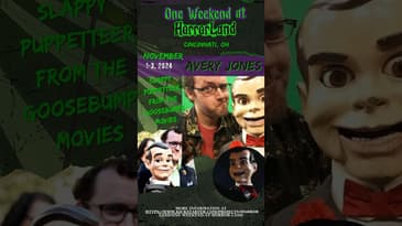 Slappy will be at our horror/Goosebumps convention! #goosebumps #horrorstories #slappy