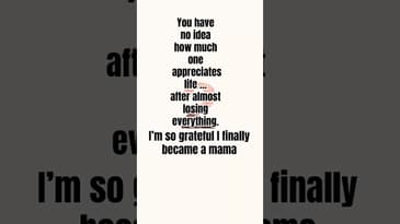 The scariest thing changed my life for better: #shorts #mom #motherhood #relatablemom