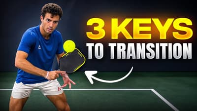 3 Keys to Master the Transition Zone in Pickleball