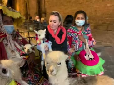 Corporate Groups Volunteer in Peru- Thanksgiving 2021 with Globe Aware (Clip 3)