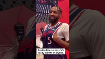Derrick Jones Jr on dunking! #thepullupbasketballpodcast #laclippers