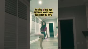 Dancing in the 80s challenge #shorts #80s #mom #challenge