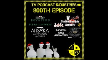 TVPI 800th Episode Spectacular Pub Quiz Results