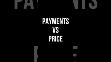 PRICE VS PAYMENT
