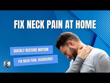 Cervical Home Exercises - Relieve Neck Pain, Tension Headaches