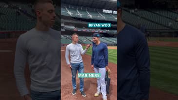 How many pairs of shoes do you own? #shorts #baseball #mlb #seattle #mariners #interview