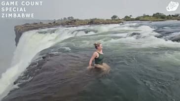 Experiencing Devil's Pool at Victoria Falls! Zimbabwe Game-Count Special with Globe Aware (2023)