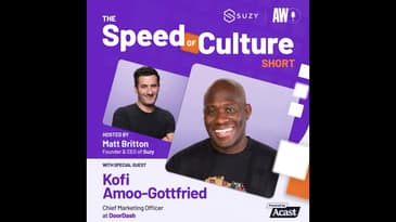 DoorDash's Incredible Journey with CMO, Kofi Amoo-Gottfried | Short