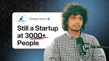 Razorpay’s Untold Early Days: From Chaos to Unicorn | Chetty Arun - Founding Team Member