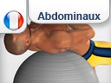 Exercices Abdominaux: Crunch avec ballon de gymnastique