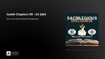 Isaiah Chapters 58 - 62 Q&A