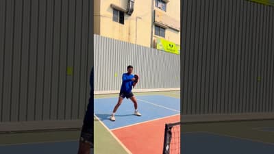 Pickleball split step timing 🚀 #pickleball #youtube #india #usatoday #share #explore #shortvideo