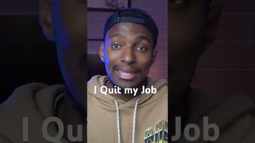 I quit my job