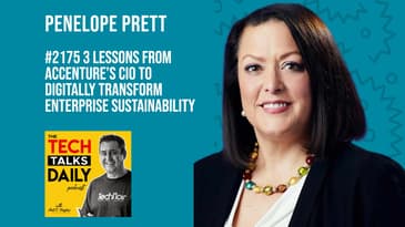 2175: 3 Lessons From Accenture’s CIO To Digitally Transform Enterprise Sustainability