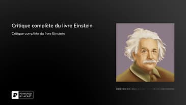 Critique complète du livre Einstein
