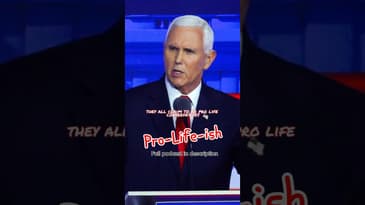 No one took a full pro-life stance at the first Republican debate