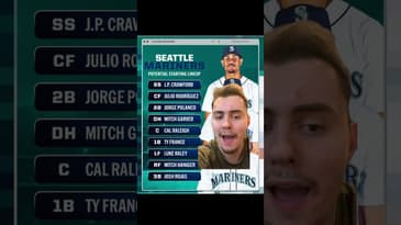 This Mariners lineup is actually BETTER than it was last season 👀👀 #mariners #baseball #mlb