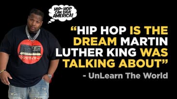"Hip Hop is the dream Martin Luther King was talking about" - Hip Hop Can Save America