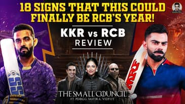 RCB annihilate KKR | RCB vs KKR | The Small Council Review