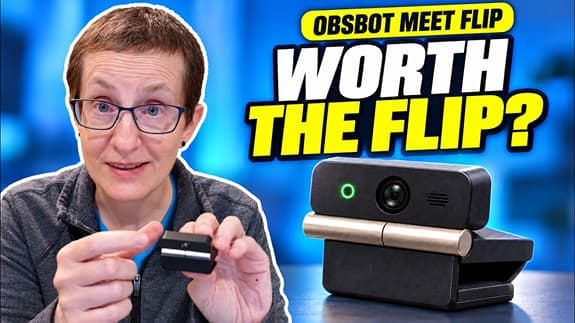 OBSBOT Meet Flip WebCam Review