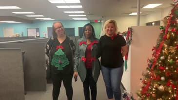 They wish you a Merry Christmas!