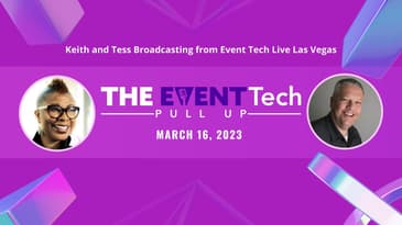 Keith and Tess Broadcasting from Event Tech Live Las Vegas