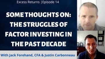 Some Thoughts on the Struggles of Factor Investing in the Past Decade