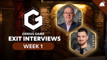 Genius Game Week 1 Exit Interviews
