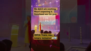 We were at the IWPA and LOVED it? I specially the trans & non-binary inclusivity.