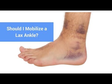 #MMTTV Q&A: Shoulder I Mobilize a Painful Lax Ankle?