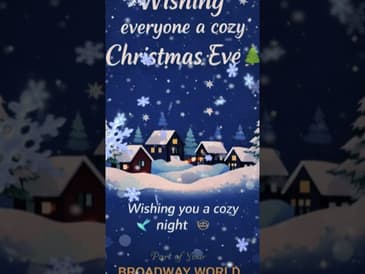 Wishing everyone a cozy Christmas Eve 🎄✨