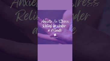 #Anxiety & #Stress Relief in Under a Minute! #mentalhealth