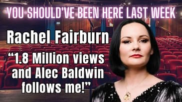 Rachel Fairburn - "One clip, 1.8 million views and Alec Baldwin is following me!"