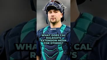 The IMPACT Of Cal Raleigh’s Extension #mariners #mlb #baseball