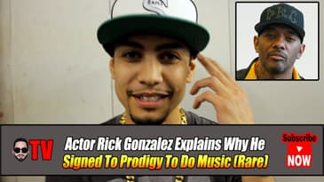 Actor Rick Gonzalez Explains Why He Signed To Prodigy To Do Music (Rare)