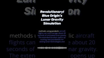 A Game Changer from Blue Origin!