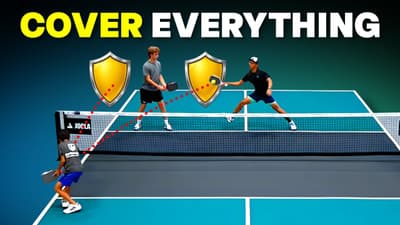 How to Cover the Court With Your Partner in Pickleball