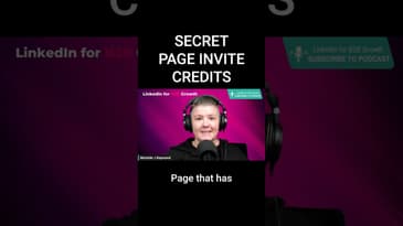 LinkedIn Company Page Secret Invites