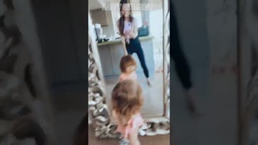 Hey guys! Hope you're having a beautiful day! 💕 #shorts #momlife #toddlerlife